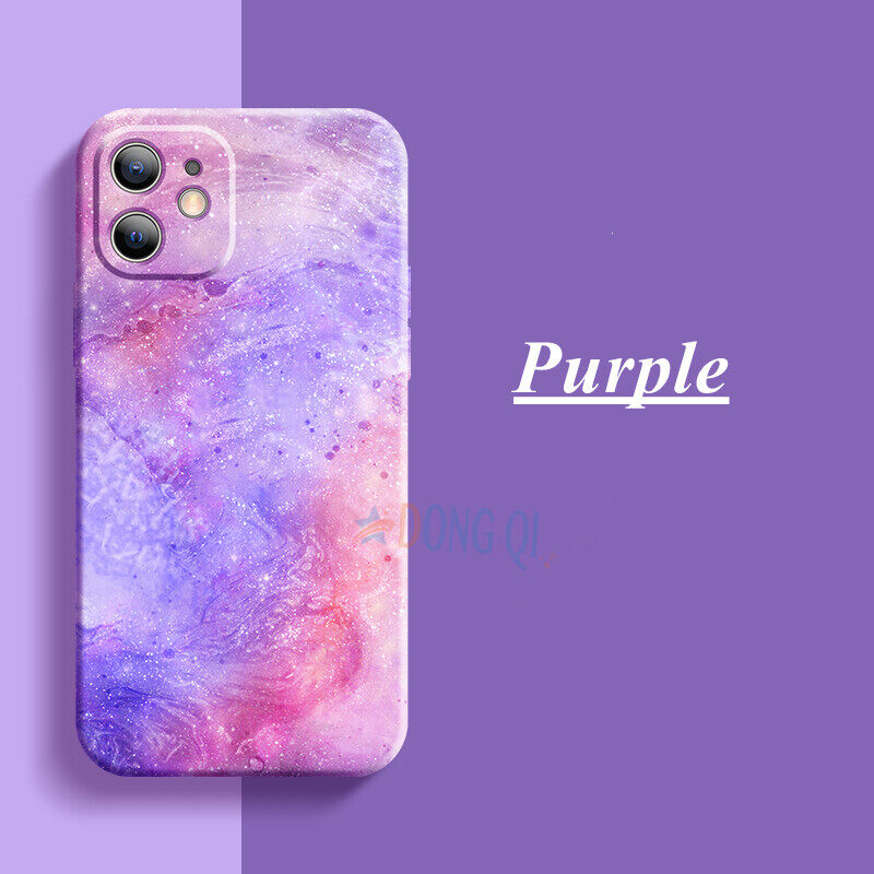 Casing OPPO A54 A15 A15S A16 OPPO A5S A7 A12 A3S A12E A59 F1S OPPO A1K A5 2020 A9 2020 Reno 6Z Ren 6 5G Soft Square Silicone Case Mable Watercolor Anti-Fingerprint Shockproof Rubber Phone Cover Layor
