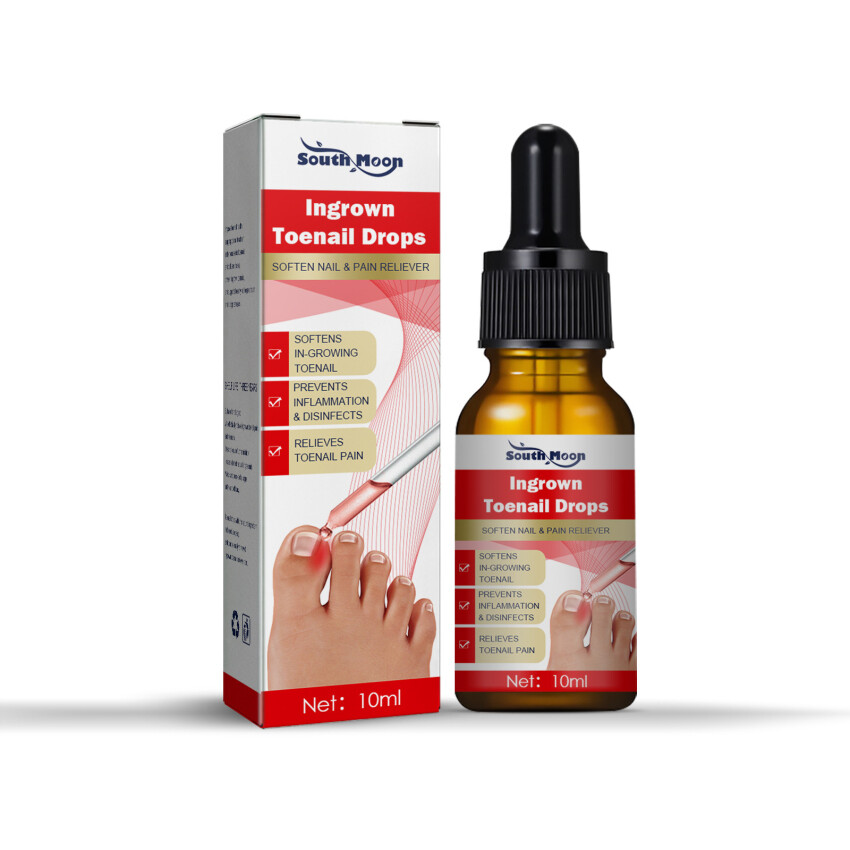 10ml Ingrown Toenail Treatment Serum Nail Correction Recover Oil Pain Reliever Nail Softener Trim with Ease Oil Feet Health Care