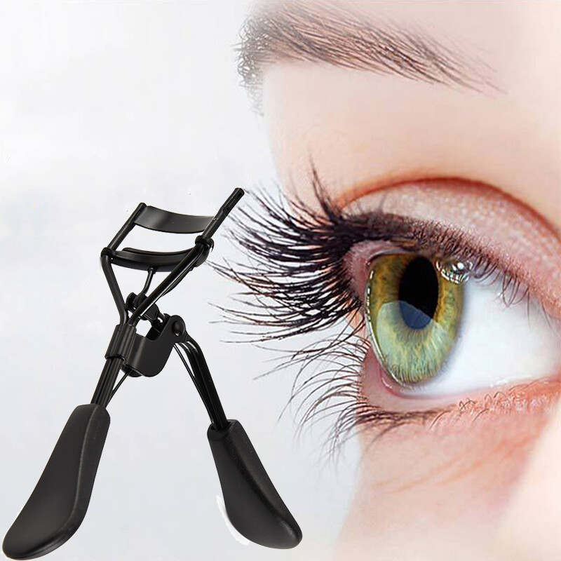 makeup tools Eyelash curler wide-angle Partial curling lash curler rubber lashes pad beginners fake false eyelashes aid styling