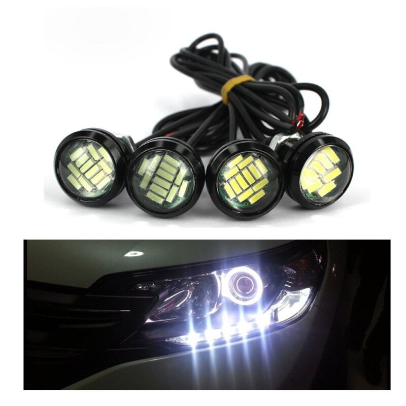 Nihua 1 Đèn Xe Điểm Bùng Phát 12V 15W Dùng Ban Ngày LED EAGLE EYE