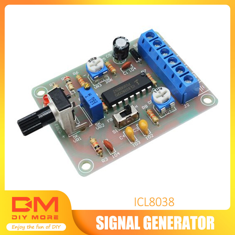 Welded ICL8038 Signal Generator Module Sine Square Triangle Monolithic Function
