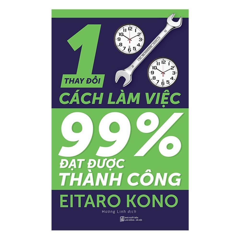 Sách - Thay Đổi 1% Cách Làm Việc 99% Đạt Được Thành Công [Alphabooks]