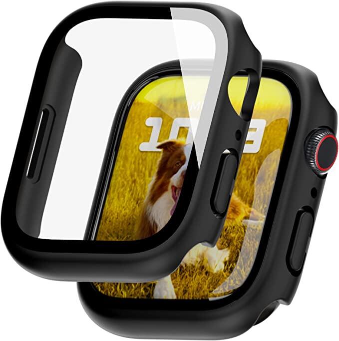 Cover For Apple Watch 8 Case Accessories PC Screen Protector Bumper Protect Shell For Apple Watch Series 8 45mm 41mm case