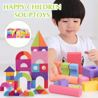 foam wooden blocks