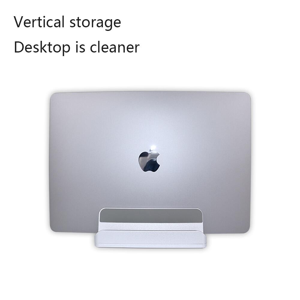 Adjustable Vertical Laptop Tablet Stand Bookshelf Suporte Notebook Aluminum Bracket For Macbook Suitable For Xiaomi HP PC Desk Holder Support