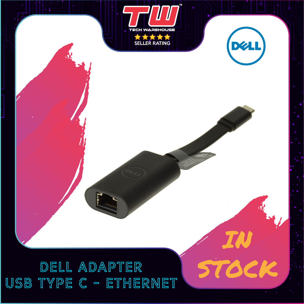 Dell Adapter Usb Type C - Ethernet | Lazada