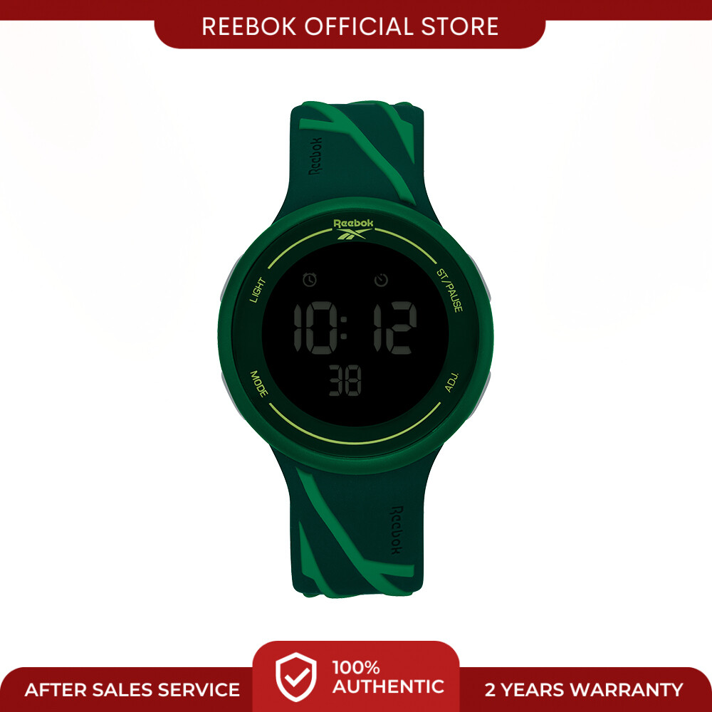 REEBOK Elements Ignite RV-ELI-G9-PGIG-BB Black Grey Dial Green