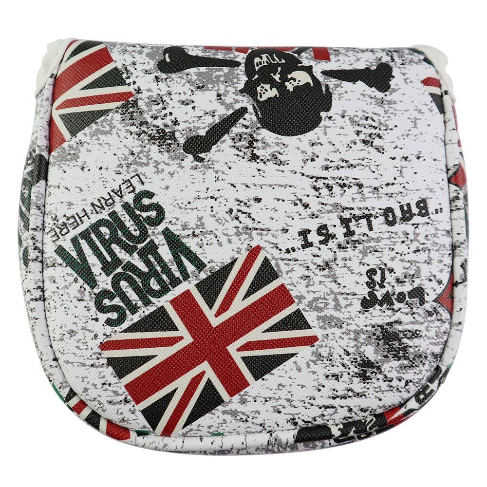 SPORTSNICE Golf Putter Durable Protective Cover Golf Training Equipment Protector Case PU Leather ic Closure Golf Mallet Putter Cover Golf Head Cover Putter Headcover Golf Putter Cover