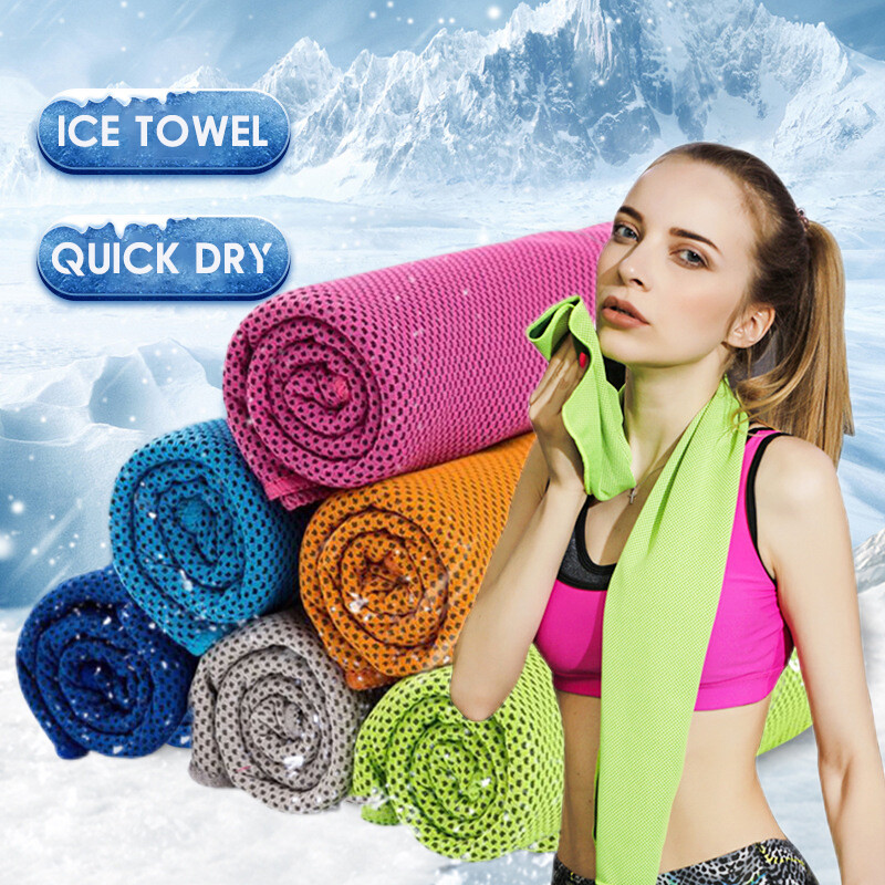 SAWU 1 Piece Cooling Towel Quick Dry Fitness Towel Sports Towel Sweat Towel for Sports, Workout, Fitness, Gym, Yoga, Pilates