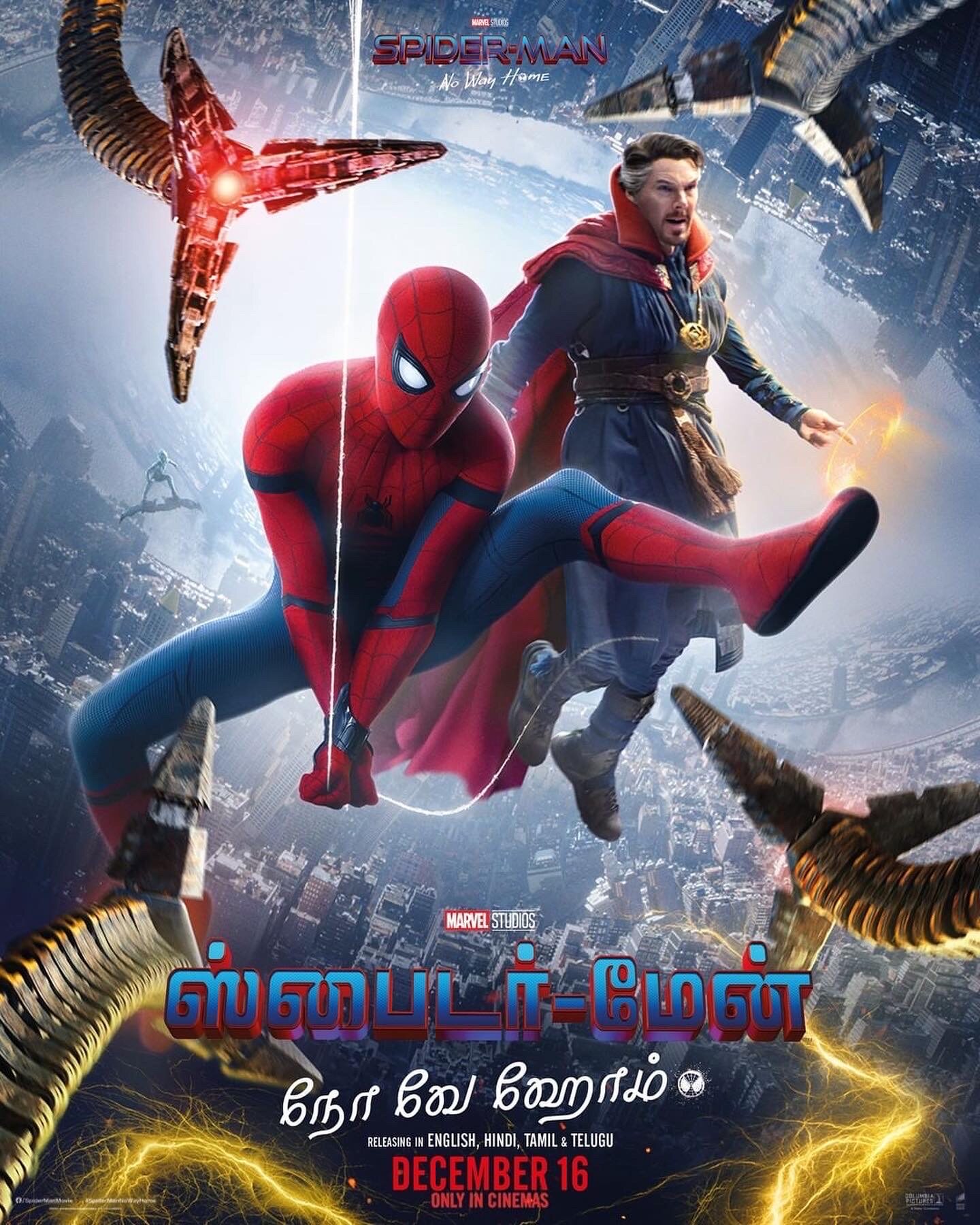 Spider-Man: No Way Home Tamil / Telugu Dubbed Movie | Lazada