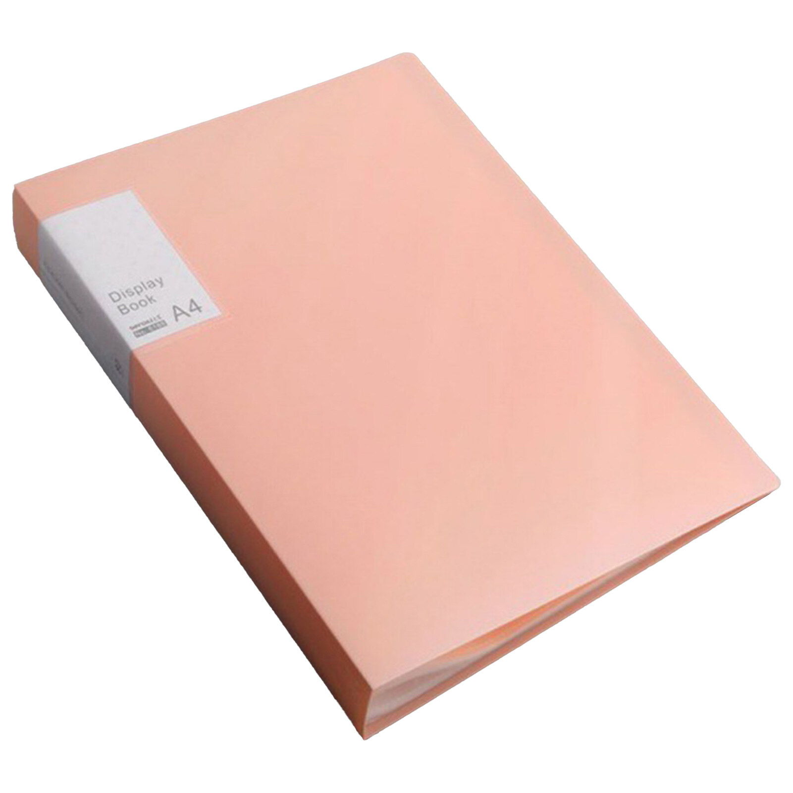 File Folder Double-sided High-Transparency Large Capacity Inner Pockets Multifunctional Sheet Protector with Plastic Sleeves A4 Paper Binder Portfolio Organizer Office Supplies