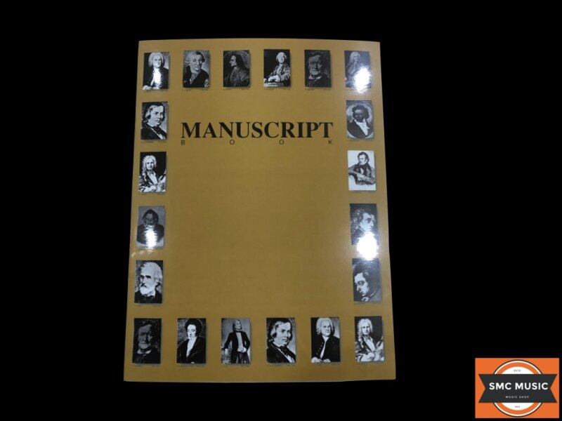 Manuscript book for music students Malaysia