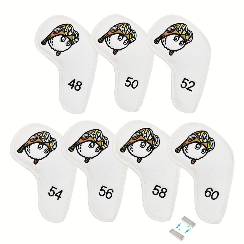 Malbon Korean single pilot golf club cover club head cover driver cover club protective cover ball head cover Genuine Korean New style