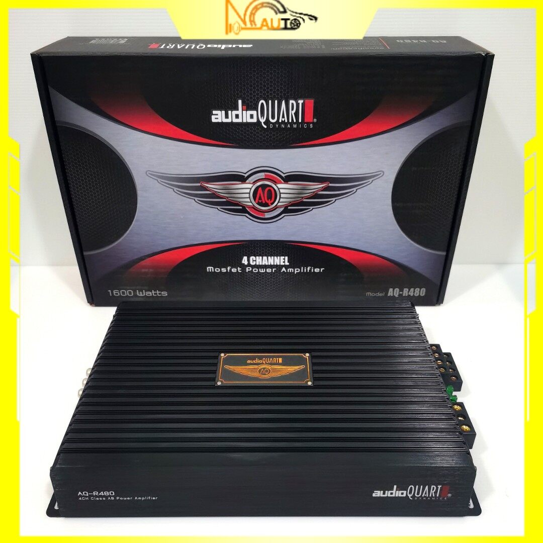 🔥Audio Quart🔥AQR480 4 Channel Mosfet Power Amplifier / 1600 Watts