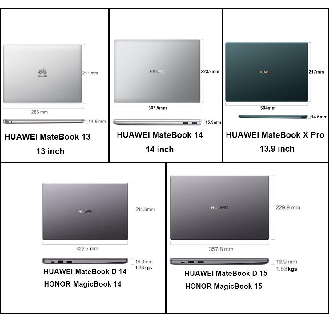 Matte Trường Hợp Bảo Vệ, Ốp Lưng Trong Suốt Cho Huawei MatePad D15 Glosy Ốp Lưng MateBook D 15