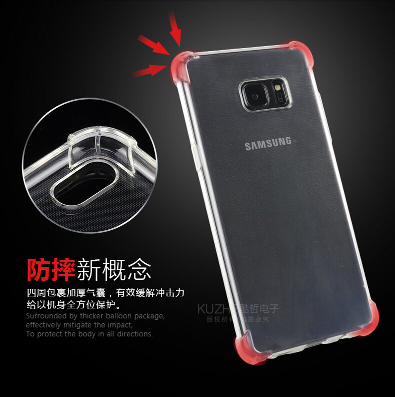 Ốp Điện Thoại, Dành Cho Samsung Galaxy Note FE/Phiên Bản Quạt Note 7 Ốp Silicon Trong Suốt Chống Sốc Ốp Chống Sốc TPU Mềm Trong Suốt