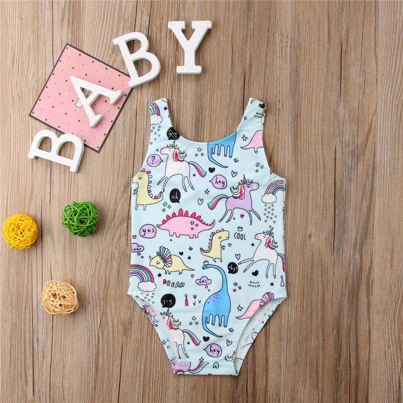 Toddler Kids Baby Girl Swimwear Swimsuit Swimming Beachwear