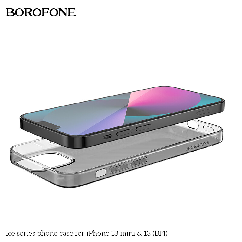 BOROFONE Clear Soft TPU HD Transparent Protective Case For