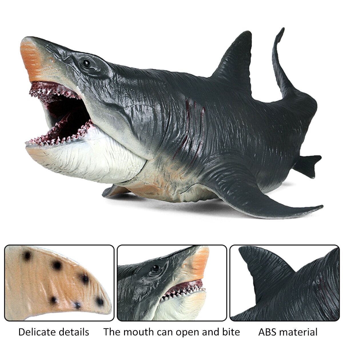 Shark toy that opens 2024 mouth