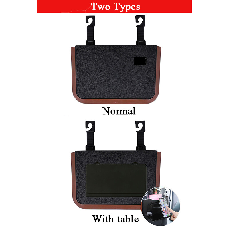 Car Seat-Back Storage Box Trash Bin Can Waterproof Auto Accessories