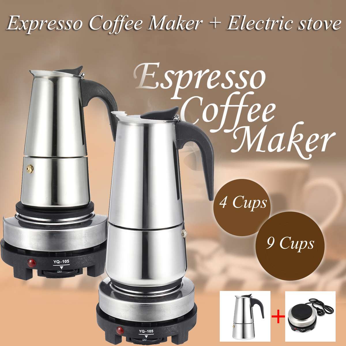 Jual Stainless Steel Coffee Percolator 