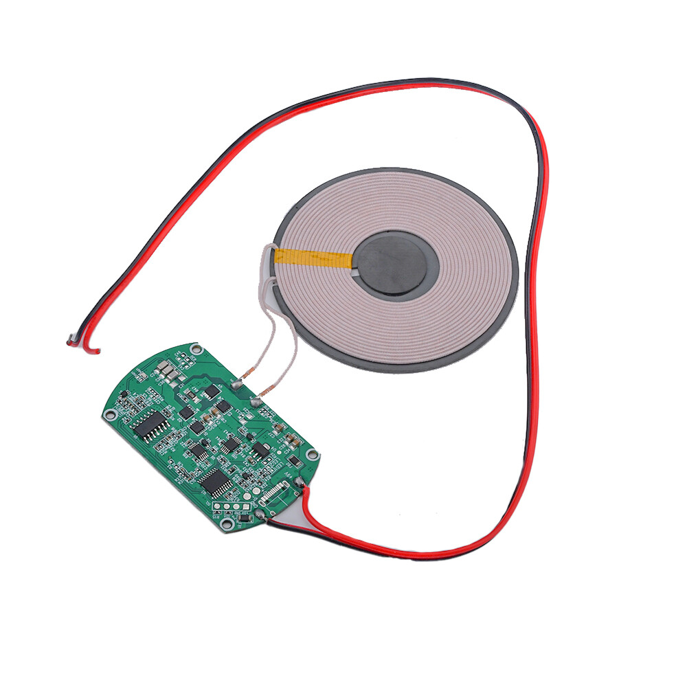 Aideepen 25mm High Power Long Distance Wireless Inductive Coil Modules Wireless Charging Coil Wireless Transmitter Coil Wireless Charging Power Supply Module