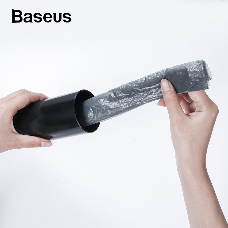 Thùng rác Baseus gắn xe hơi, 2 chiếc 30 , bằng hợp kim, đựng được xe hơi, chống bụi và gạt tàn