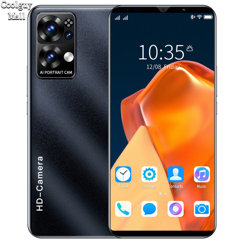 COOLGUY Coolguy Điện Thoại Thông Minh Rino7 Pro 8GB + 128GB 5.8 Inch Tương Thích Với Điện Thoại Thông Minh Màn Hình Lớn Toàn Màn Hình Độ Phân Giải Cao Điện Thoại Di Động Nhận Diện Khuôn Mặt