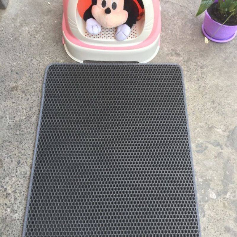 【In Stock】 Cat Sản Phẩm Hai Lớp Cát Đi Vệ Sinh Cho Mèo Pad Để Ngăn Chặn Lấy Ra Của Nhà Vệ Sinh Cát Đi Vệ Sinh Cho Mèo Lưu Vực Cát Mat Bảng Điều Khiển Mèo Tấm Lót Chân Chà Tấm Lót Chân Mèo Cưng Cát Đi Vệ Sinh Cho Mèo ❈