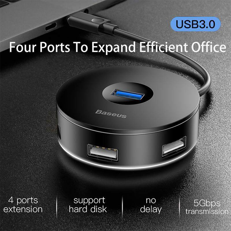Original Baseus Multi USB 3.0 / Type C HUB to USB3.0 + 3 USB2.0 for Macbook Pro HUB Adapter for Computer Hard Drive Accessory