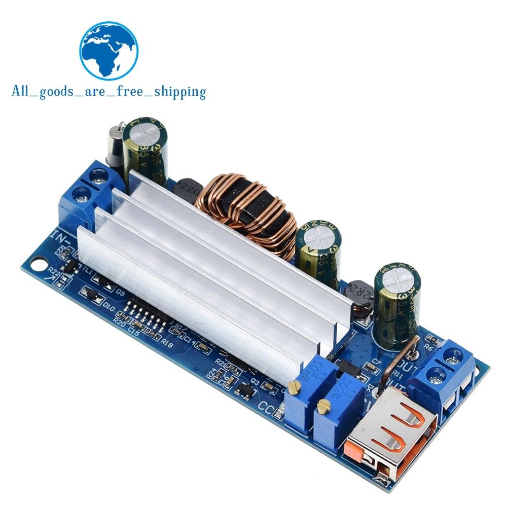 Dc dc step up boost converter 2-24v to 3-30v 4a 80w cc cv power module adjustable regulated power supply 3.7v 6v 9v 12v with usb