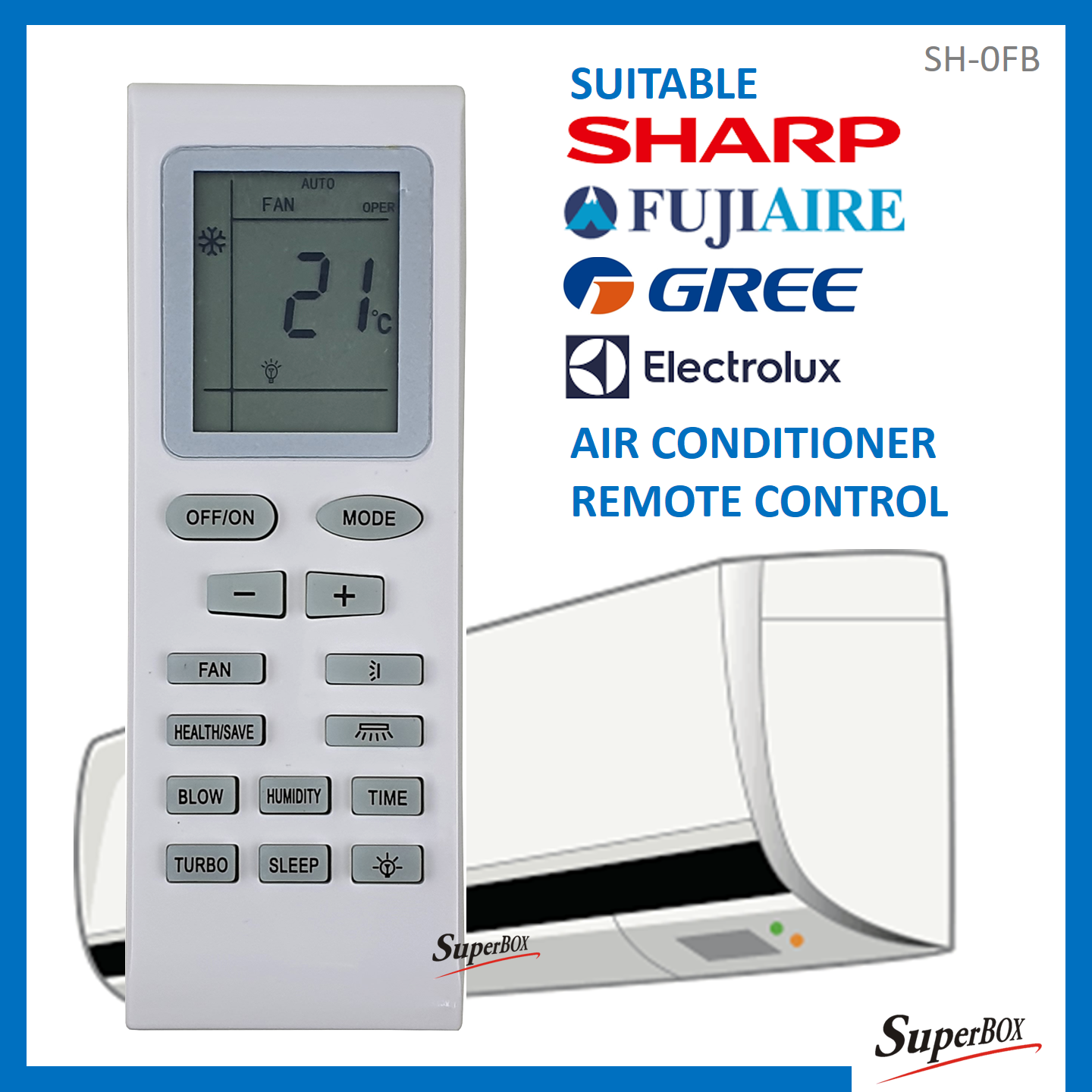 sharp aircon 1hp with remote