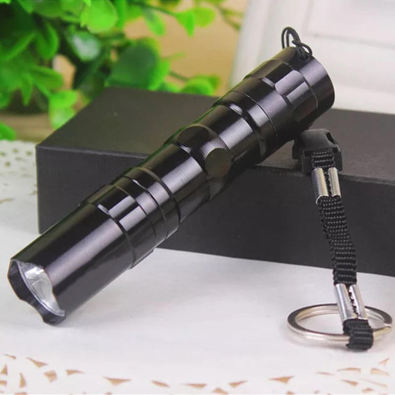 Đèn Pin LED Đèn Pin LED Cầm Tay Siêu Sáng Chống Nước Có Thể Sạc Lại Cho Xe Hơi Đèn Pin Mini Tiện Dụng
