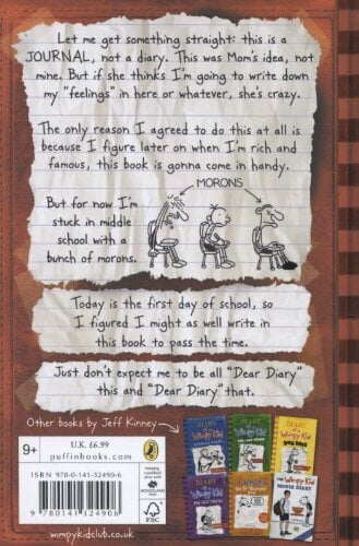 Sách Ngoại Văn - Fahasa - Diary Of A Wimpy Kid - Book 1 (Penguin Books UK)