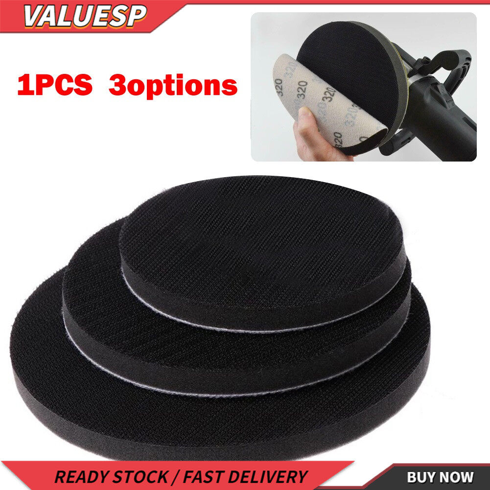 1pcs Buffering Pad 5/6/7 Inch Soft Sponge Interface Pad for Sanding Pads Hook And Loop Sanding Discs For Uneven Surface Polishing Power Tools Accessories