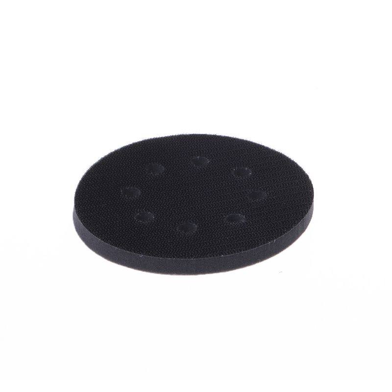 Miếng Đệm Xốp Mềm 8 Lỗ 5 Inch Cho Miếng Chà Nhám Đĩa Chà Nhám Móc & Vòng, Phụ Kiện Dụng Cụ Điện Đánh Bóng Bề Mặt Không Đồng Đều