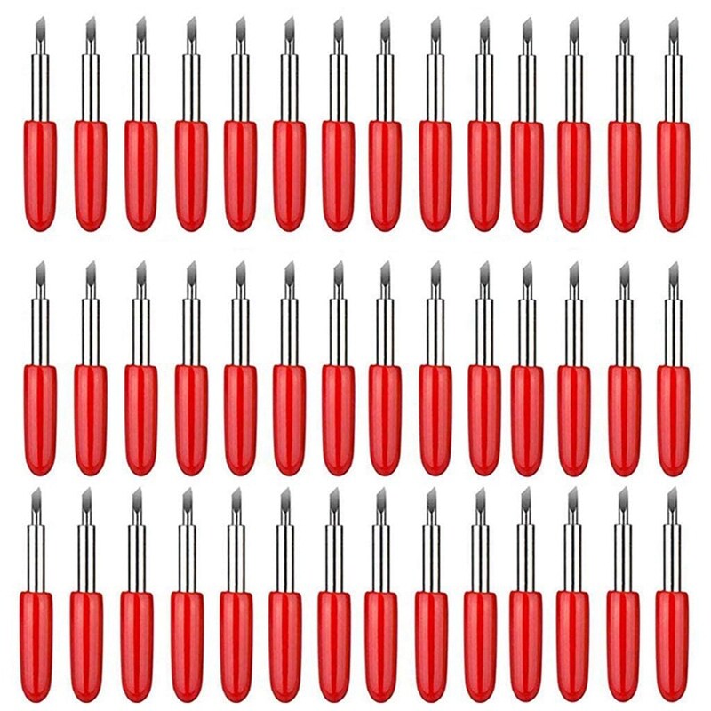 40 Blades, Compatible with Explore for Cricut Cutter, 45 Degree Cutting Replacement Blade