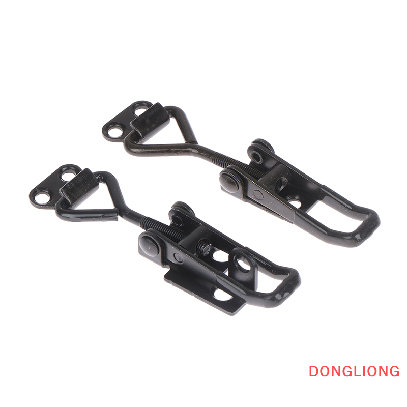 DONGLIONG Toggle Latch Catch Toggle Clamp Adjustable Cabinet Boxes Lever Handle Lock Hasp