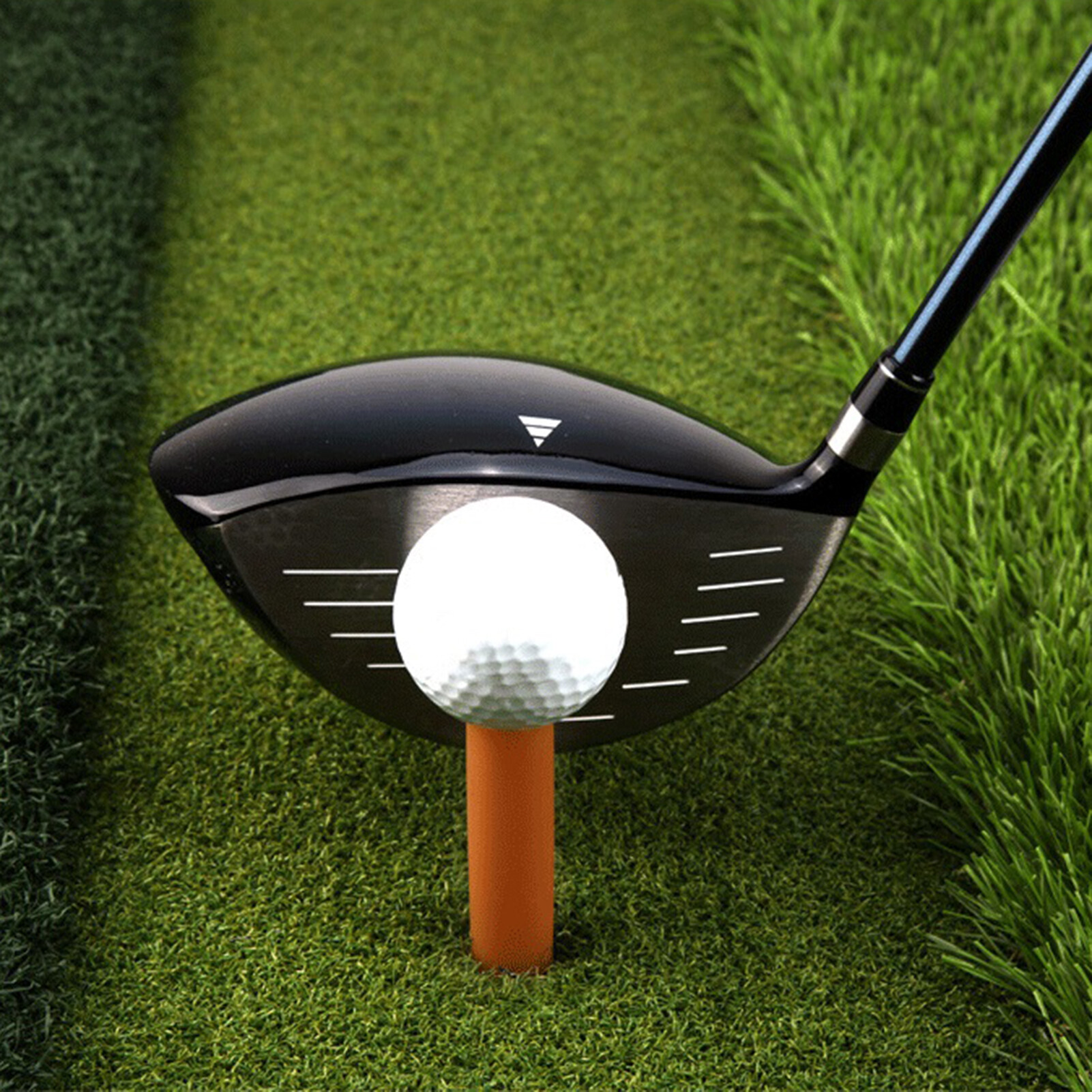 Golf Tees Durable Eco-friendly Lightweight Yellow Rubber Golf Tees for Driving Range Universal Golf Rubber