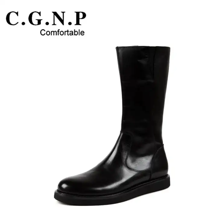 high leg boots mens