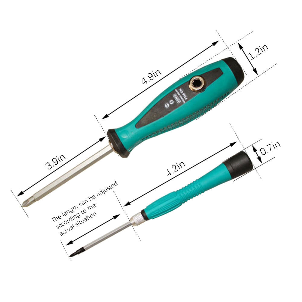 【Ready Stock+COD】10 Pieces Insulated Screwdriver Set Slotted Cross Screwdriver Bit Set DIY Screwdrivers Repair Screw Drivers Hand Tools