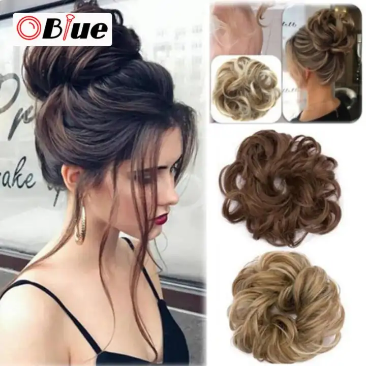 Oblue Easy To Wear Stylish Hair Scrunchies Naturally Messy Curly