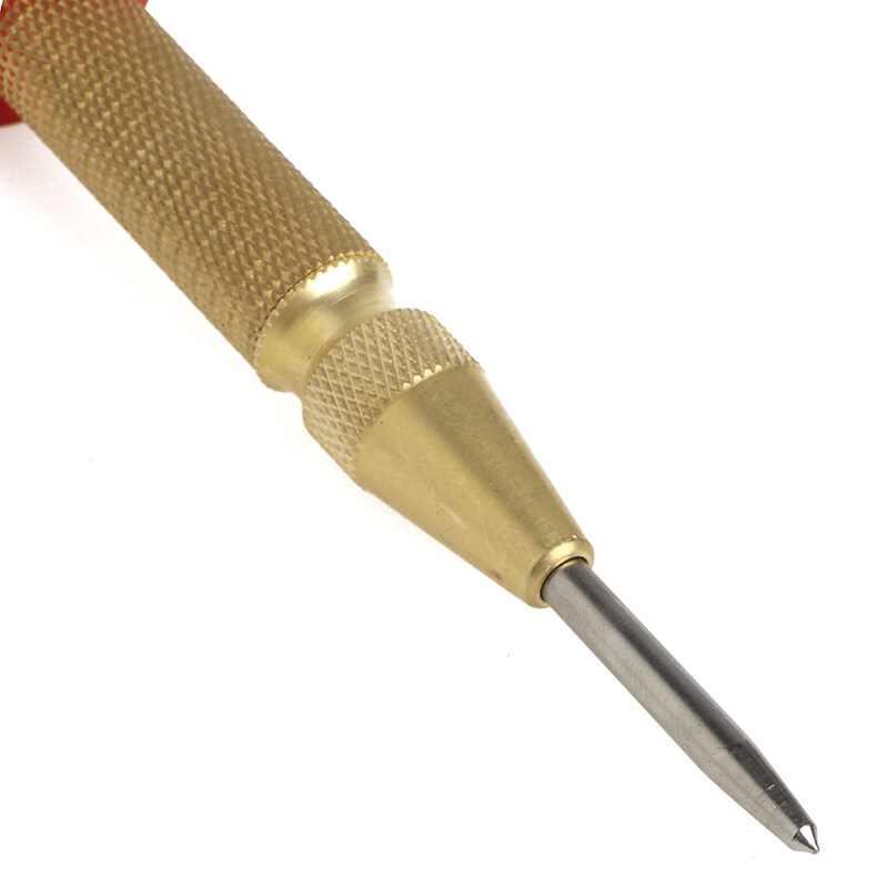 5 Spring Loaded Automatic Center Pin Punch Hole Impact with Protective