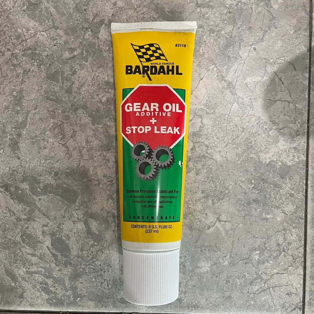 Bardahl Manual Transmission Gear Oil Additive Treatment Stop Leak 237ml