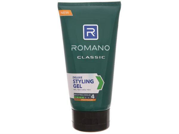 Gel Vuốt Tóc Romano Giữ Nếp Cứng Vừa 150ml