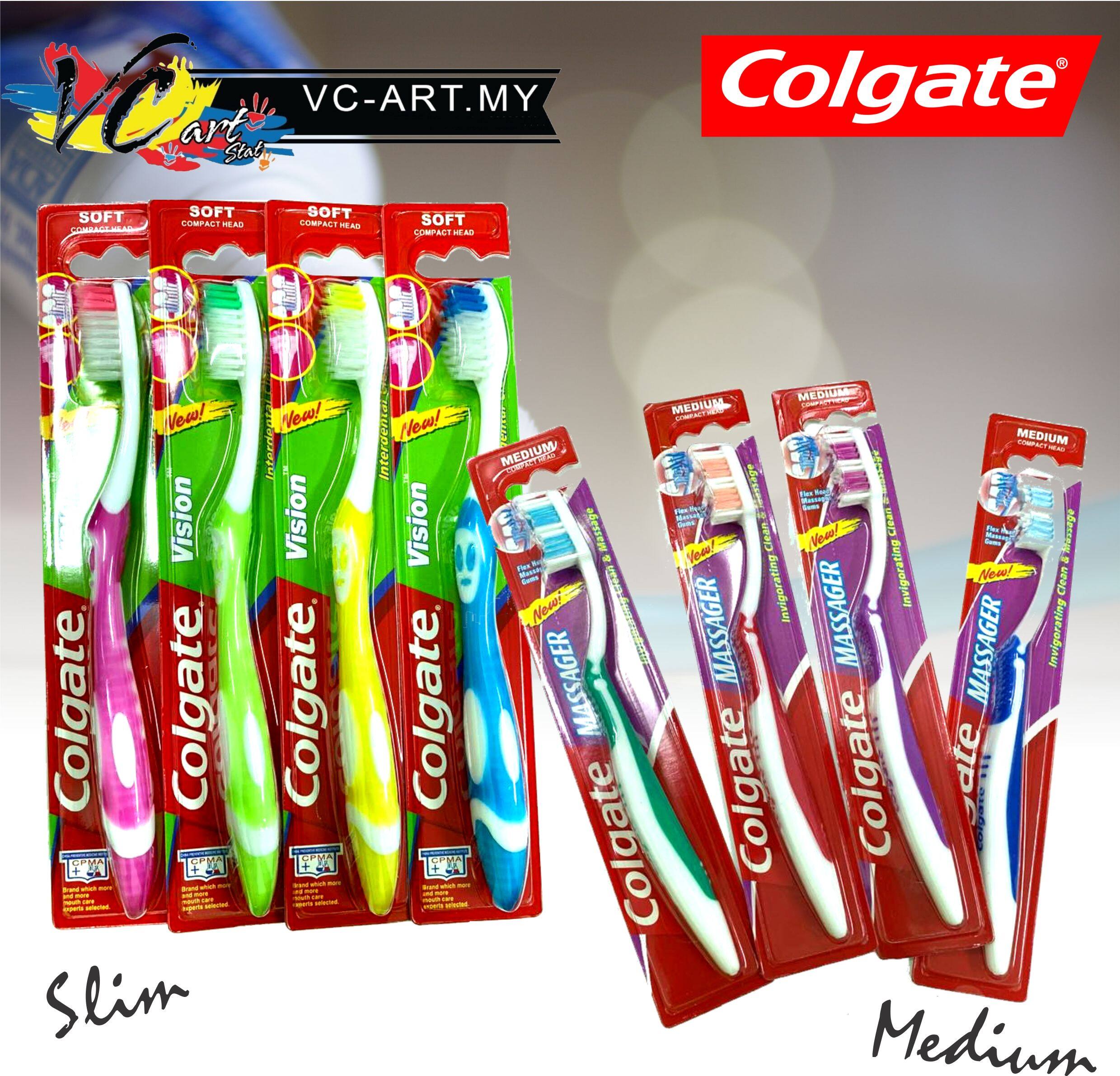colgate brush types