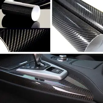 Bluespot 12 60 5d Ultra Gloss Glossy Black Carbon Fiber Vinyl