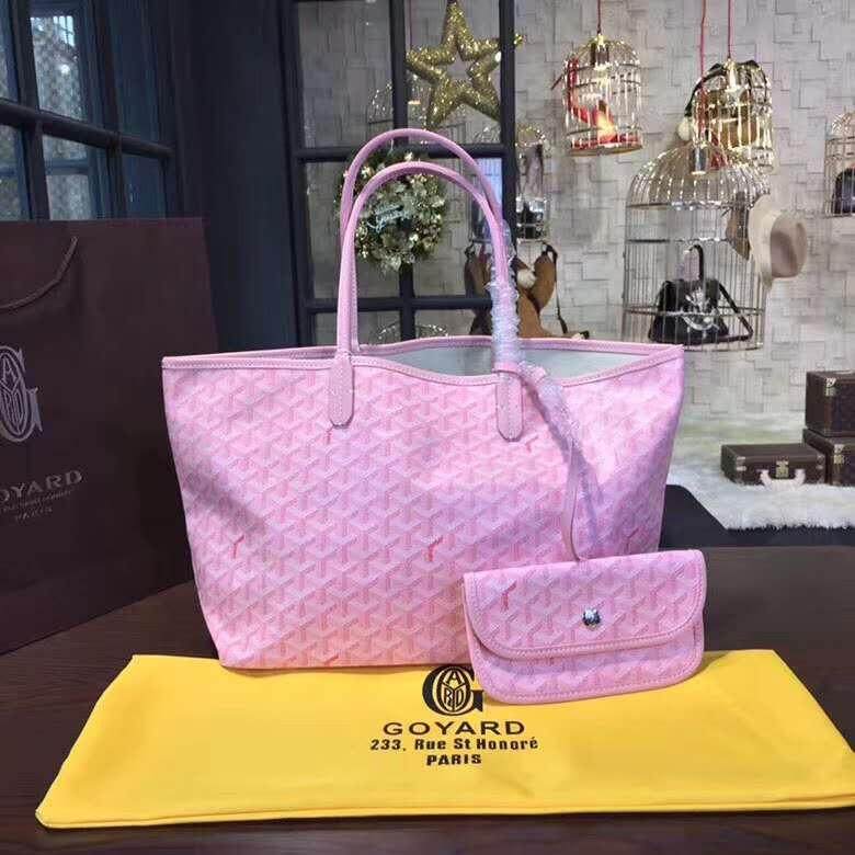 pink goyard tote bag