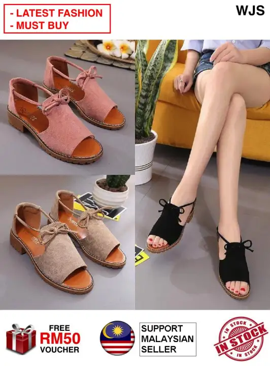 2019 fashion trends low heel color block buckle flats