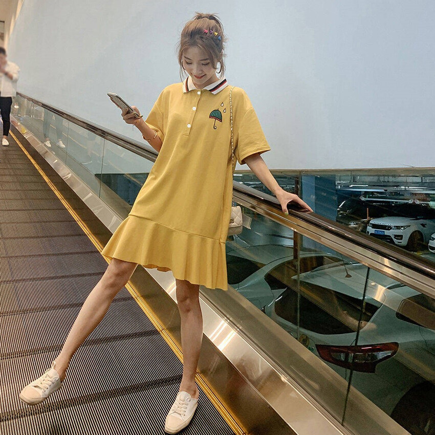 polo t shirt dress plus size